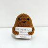 💖 Handmade Crochet Positive Potato 🥔 - Auraze