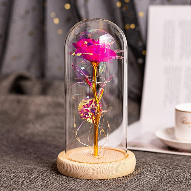 Everlight Flower Glass Sphere - Gift Box Included